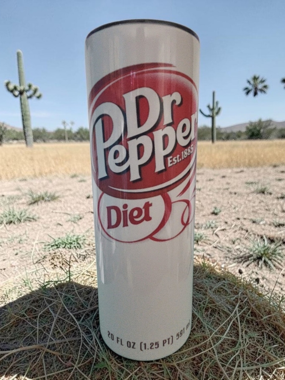Diet Dr. Pepper 20oz Tumbler. Hand Crafted. Several Others Listed In Photos